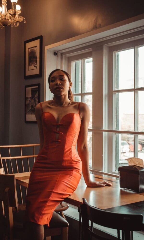 'Jada' Sweetheart Evening Dress